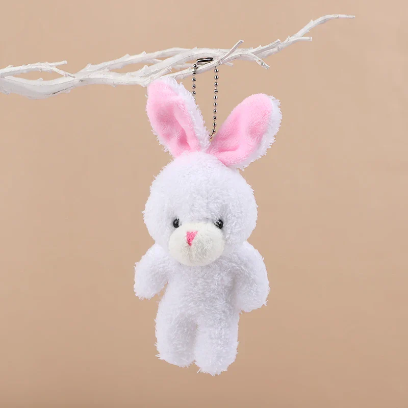 Easter Rabbit Plush Doll Toys Keychain