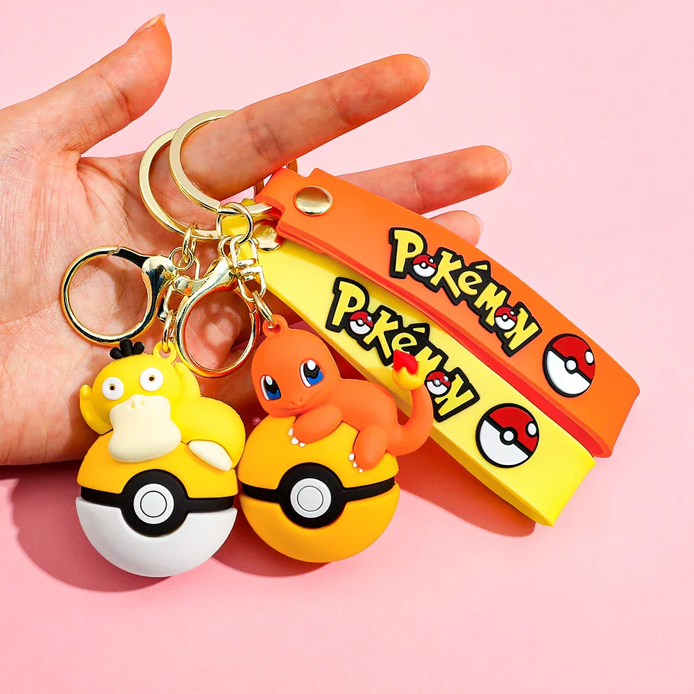 Pokemon Ball Charm Keychain